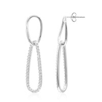 Pendientes en plata con Zircón