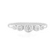 Anillo en plata con Zircón (de Melo)