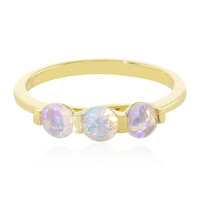 Anillo en oro con Ópalo de Welo