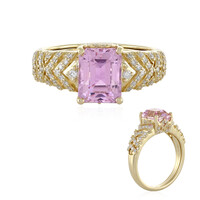 Anillo en oro con Cuncita AAA de Brasil (de Melo)