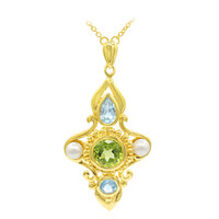 Collar en plata con Peridoto