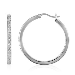 Pendientes en plata con Zircón