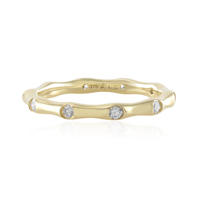 Anillo en oro con Diamante IF (G)  (de Melo)