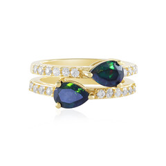 Anillo en plata con Ópalo de Mezezo (Adela Silber)