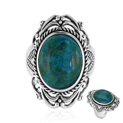 Anillo en plata con Crisocola (Art of Nature)