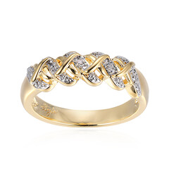 Anillo en latón con Diamante I3 (I) (Juwelo Style)