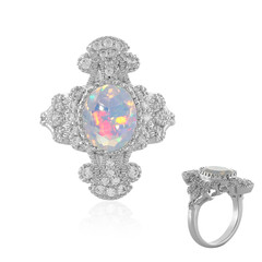 Anillo en plata con Ópalo de Welo