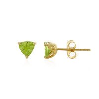 Pendientes en plata con Peridoto