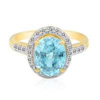 Anillo en oro con Zircón de Ratanak Kirí (Adela Gold)
