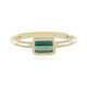 Anillo en oro con Turmalina verde Benedito (Adela Gold)