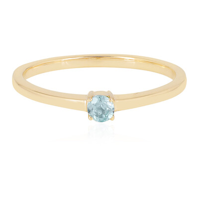 Anillo en oro con Zircón de Ratanak Kirí