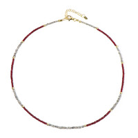 Collar en plata con Rubí de Madagascar