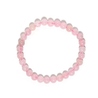 Brazalete con Cuarzo rosa