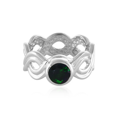 Anillo en plata con Ópalo de Mezezo