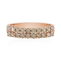 Anillo en oro con Diamante champán SI2