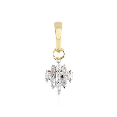 Colgante en oro con Diamante SI1 (H)