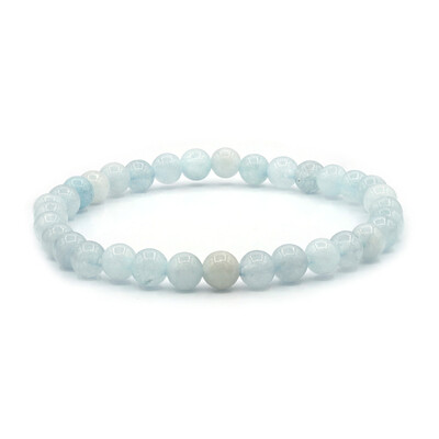 Brazalete con Aguamarina