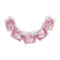 Colgante en plata con Zafiro Padparadscha