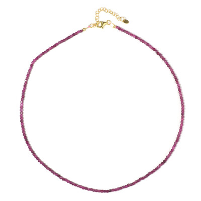 Collar en plata con Rubí de Mozambique