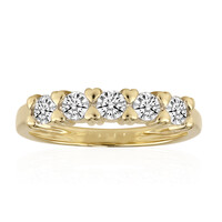 Anillo en oro con Diamante IF (D)