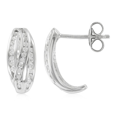 Pendientes en plata con Zircón