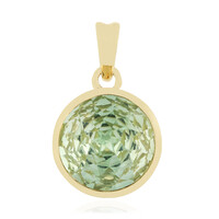 Colgante en oro con Amatista verde (PHANTASIA)