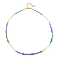 Collar en plata con Tanzanita