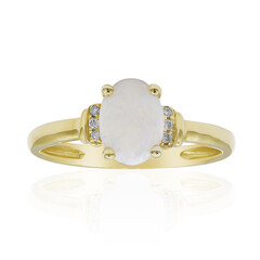 Anillo en oro con Ópalo de Australia