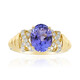 Anillo en oro con Tanzanita AAA (CIRARI)