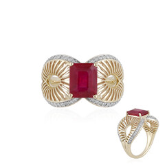 Anillo en oro con Rubí de Madagascar (Ornaments by de Melo)