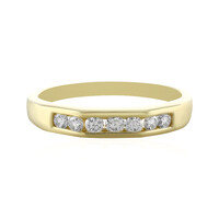 Anillo en oro con Diamante limpio a lupa F (LUCENT DIAMONDS)