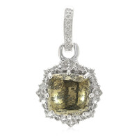 Colgante en plata con Oro de apache