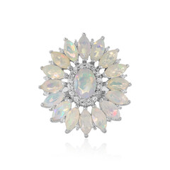 Anillo en plata con Ópalo de Welo