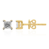 Pendientes en oro con Diamante IF (D)
