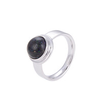 Anillo en plata con Ópalo de Honduras