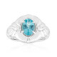 Anillo en plata con Apatita azul (Pallanova)