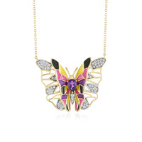 Collar en plata con Amatista
