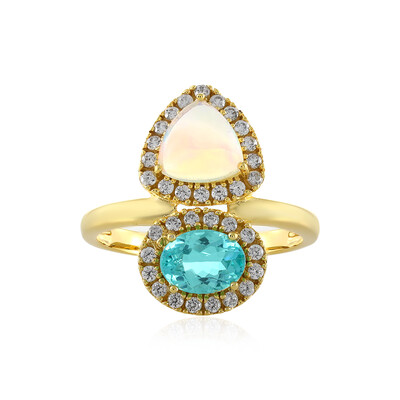 Anillo en plata con Ópalo de Welo