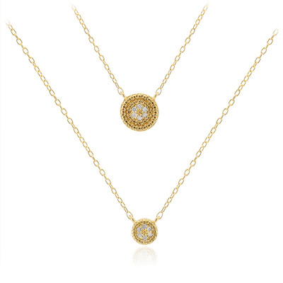 Collar en plata con Diamante I3 (I)