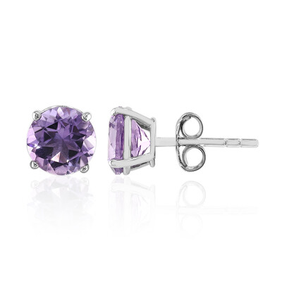 Pendientes en plata con Amatista