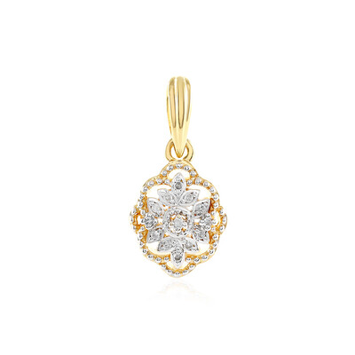 Colgante en plata con Diamante I2 (I)
