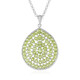 Collar en plata con Peridoto