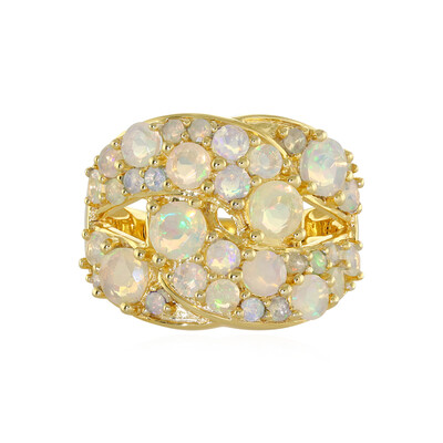 Anillo en plata con Ópalo de Welo