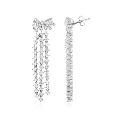 Pendientes en plata con Zircón