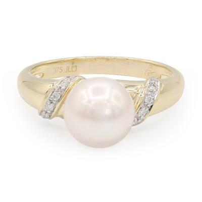 Anillo en oro con Perla de Akoya (TPC)
