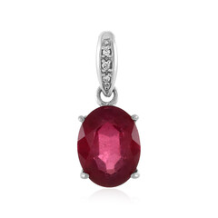 Colgante en plata con Rubí de Madagascar