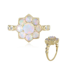 Anillo en oro con Ópalo de Welo (de Melo)