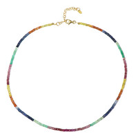 Collar en plata con Esmeralda de Colombia
