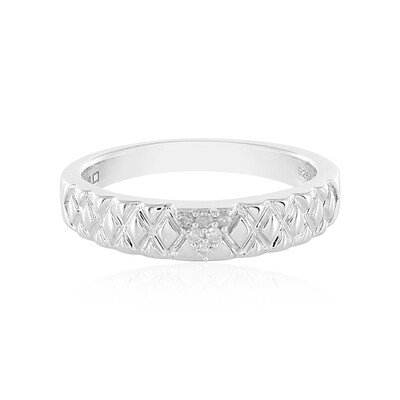 Anillo en plata con Diamante I2 (I)