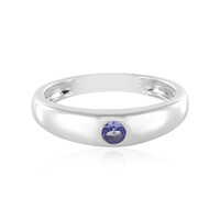 Anillo en plata con Tanzanita